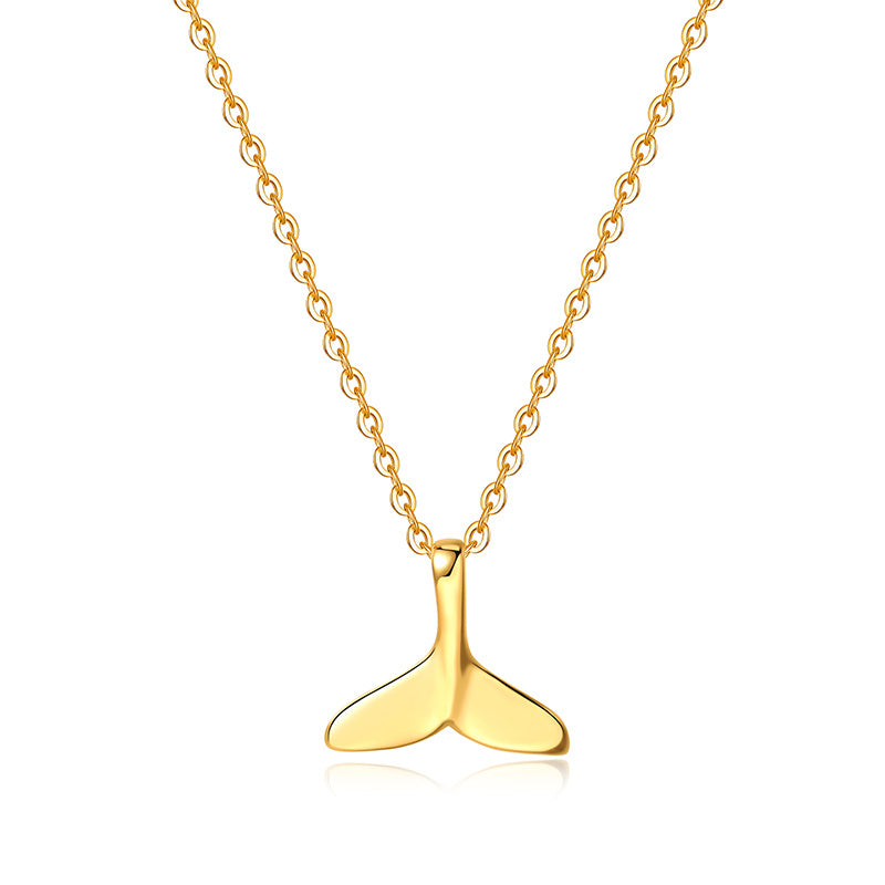 Fashion Clover Pendant Gold Clavicle Chain